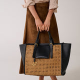 KINNON BY ROMY TOTE BAG - BISCOTTO
