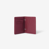 EARLE PASSPORT HOLDER - BORDEAUX