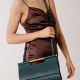 EVE CLUTCH BAR BAG - SERPENTINE