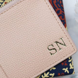 THP X KINNON ZIP CARD HOLDER - NUDE