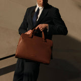 ARMSTRONG BUSINESS BAG - CHESTNUT