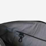 OXLEY OVERNIGHT BAG - BLACK WITH BLACK HARDWARE