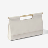 EVE CLUTCH BAR BAG - CHALK
