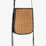 KINNON BY ROMY CROSSBODY - BLACK/BISCOTTO