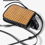 KINNON BY ROMY CROSSBODY - BLACK/BISCOTTO