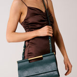 EVE CLUTCH BAR BAG - SERPENTINE
