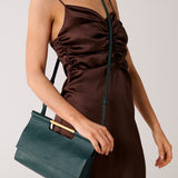 EVE CLUTCH BAR BAG - SERPENTINE