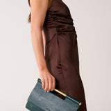 EVE CLUTCH BAR BAG - SERPENTINE