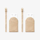 HALE DUO LUGGAGE TAG - GOLD