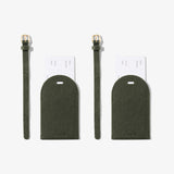 HALE DUO LUGGAGE TAG - OLIVE