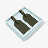 HALE DUO LUGGAGE TAG - OLIVE