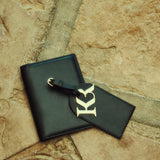 KINNON BY ROMY | LUGGAGE TAG & PASSPORT HOLDER DUO - BLACK
