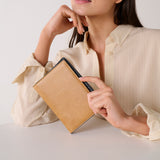 KINNON BY ROMY PASSPORT HOLDER - BISCOTTO