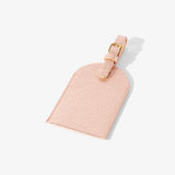 HALE LUGGAGE TAG WITH BUCKLE - ROSE GOLD