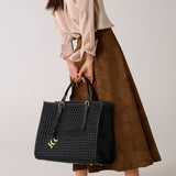 KINNON BY ROMY TOTE BAG - BLACK
