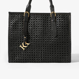 KINNON BY ROMY TOTE BAG - BLACK