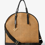 KINNON BY ROMY GARMENT & WEEKENDER BAG - BLACK/BISCOTTO