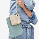 EADIE CLUTCH - MIST/GOLD