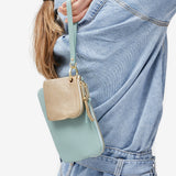 EADIE CLUTCH - MIST/GOLD