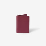 EARLE PASSPORT HOLDER -  BORDEAUX
