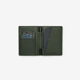 EARLE PASSPORT HOLDER - OLIVE GREEN