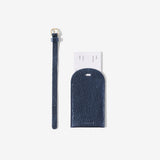 HALE LUGGAGE TAG - METALLIC NAVY