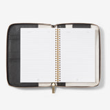 HARLEY A5 COMPENDIUM - BLACK WITH GOLD HARDWARE