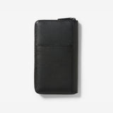 HEMINGWAY TRAVEL WALLET - BLACK WITH BLACK HARDWARE