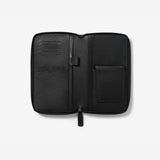 HEMINGWAY TRAVEL WALLET - BLACK WITH BLACK HARDWARE