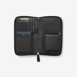 HEMINGWAY TRAVEL WALLET - BLACK WITH BLACK HARDWARE