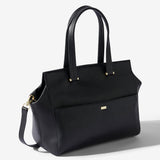 KINGSLEY CARRYALL + LAPTOP BAG - BLACK