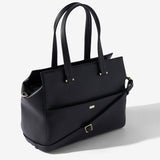 KINGSLEY CARRYALL + LAPTOP BAG - BLACK