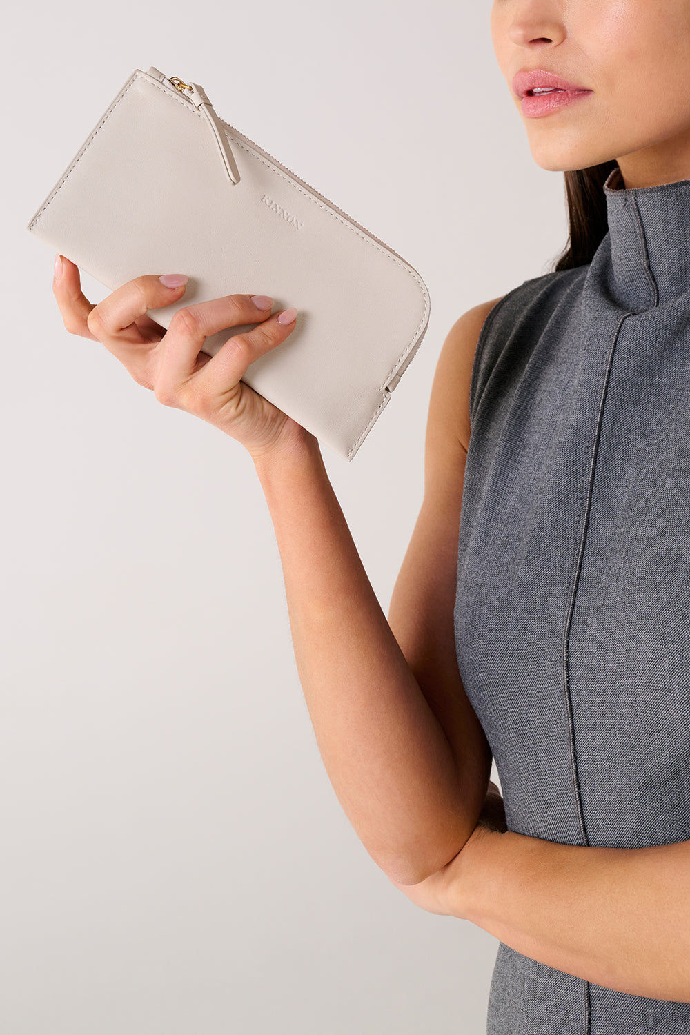 Kinnon KINNON MIA PURSE - CHALK – K I N N O N