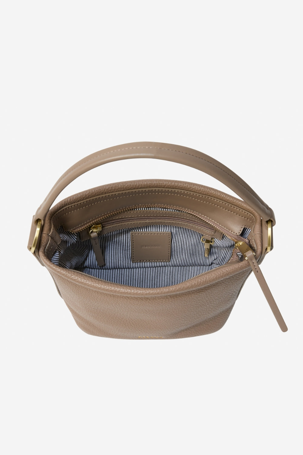 Kinnon Kinnon Mini Ginni Tote Bag in clay pebble leather – K I N N O N