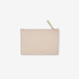 THP X KINNON ZIP CARD HOLDER - NUDE