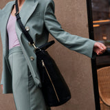 GINNI BUCKET BAG - BLACK