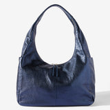 AMELIA TRAVEL + WEEKENDER BAG - NAVY METALLIC