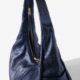 AMELIA TRAVEL + WEEKENDER BAG - NAVY METALLIC