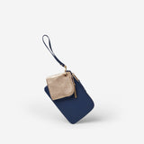 EADIE CLUTCH - NAVY/GOLD