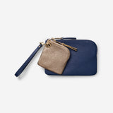 EADIE CLUTCH - NAVY/GOLD