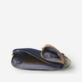 EADIE CLUTCH - NAVY/GOLD