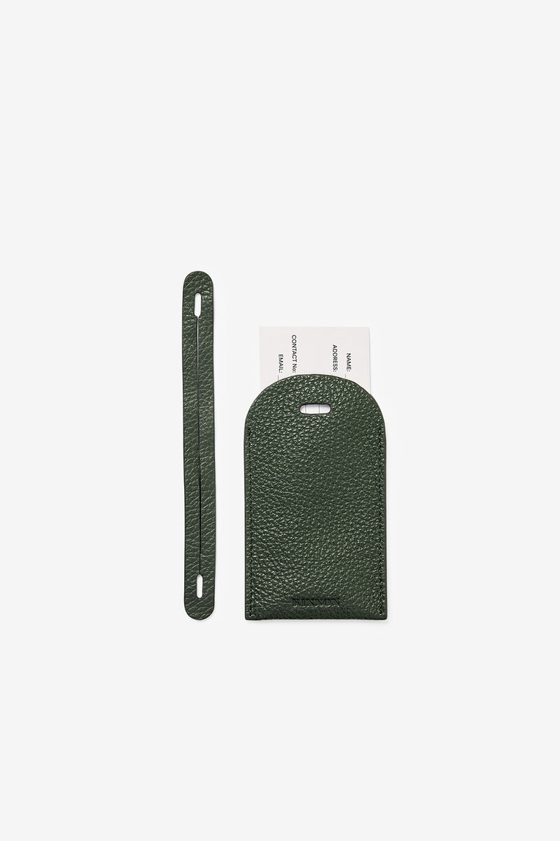 HALE LUGGAGE TAG - OLIVE GREEN