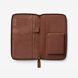 HEMINGWAY TRAVEL WALLET - CHESTNUT